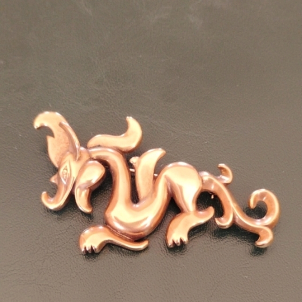 Dragon Brooch & Pendant Marked MMA from the Metropolitan Museum of Art